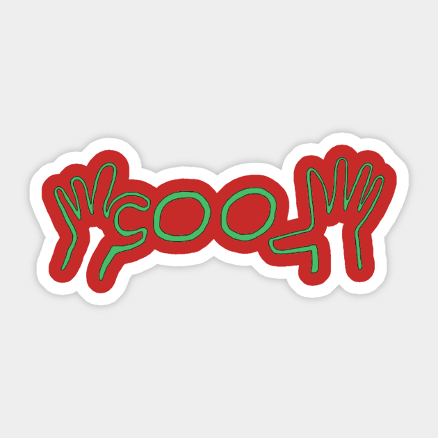 Cool Sticker by SaBa Store